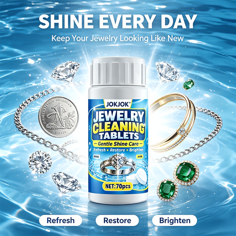 Jewellery Polishing Effervescent Tablets for All Jewellery